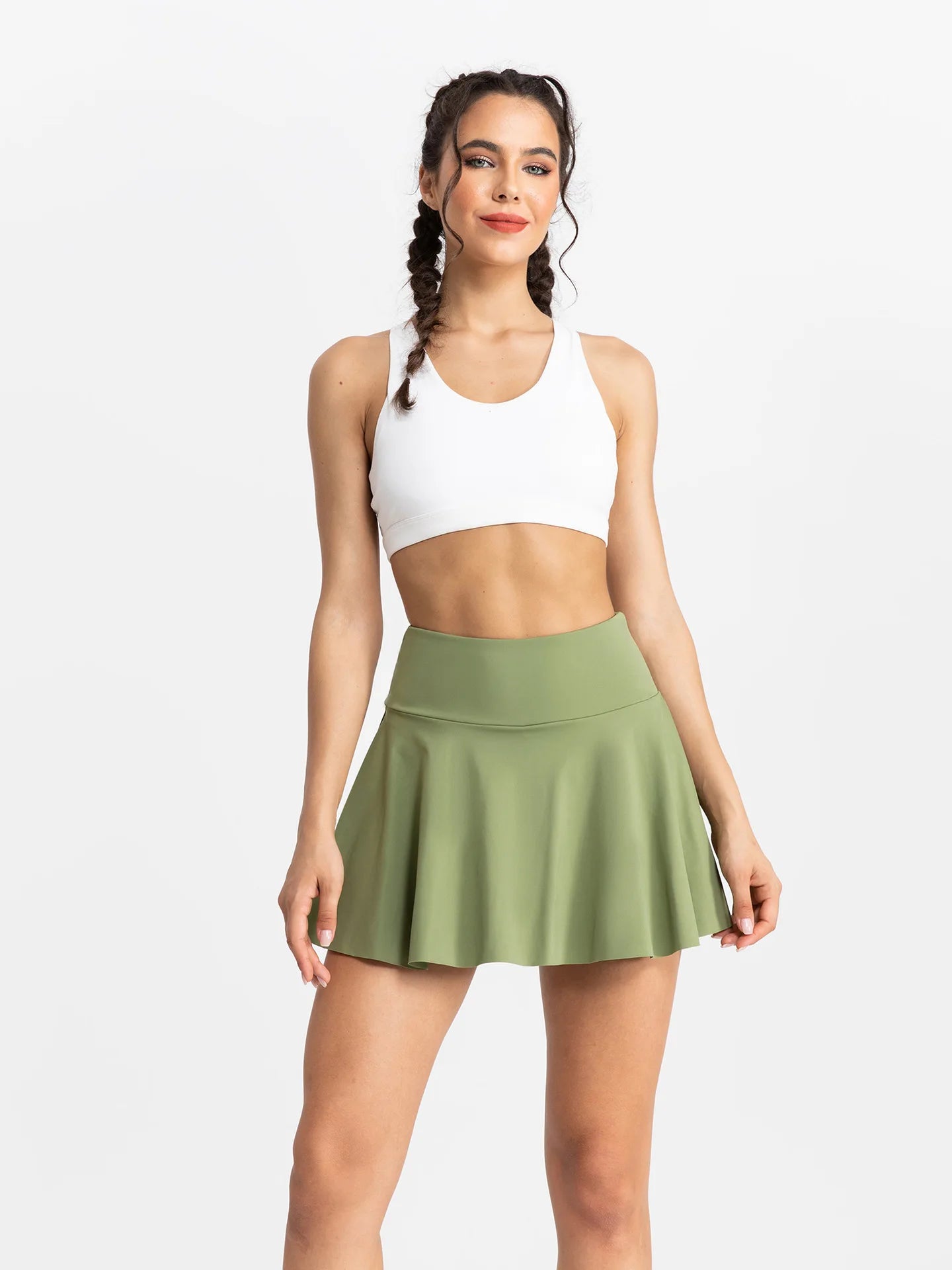 Active Tennis Skort With Shorts