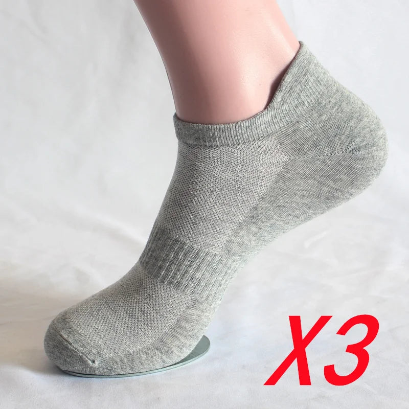 Breathable Cotton Low Tube Socks