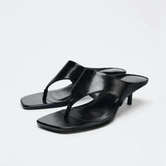 Designer Popular High Heels Women Sandals Clip Toe Fashion Shoes Summer Party New Pumps Shoes Beach Dress Walking Zapatos Mujer