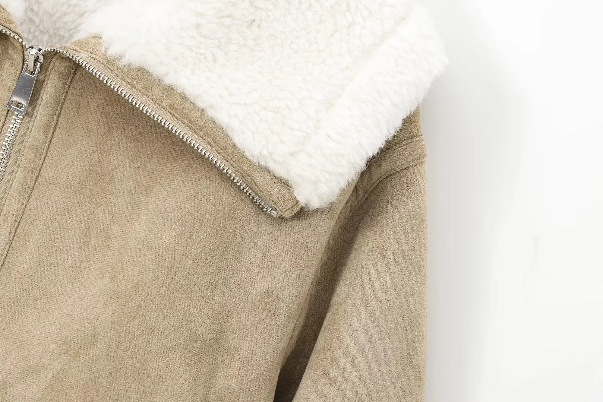 Reversible Fleece Streetwear Winter Jacket