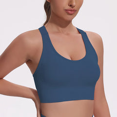 Hollow Out Beautiful Back Yoga Bra