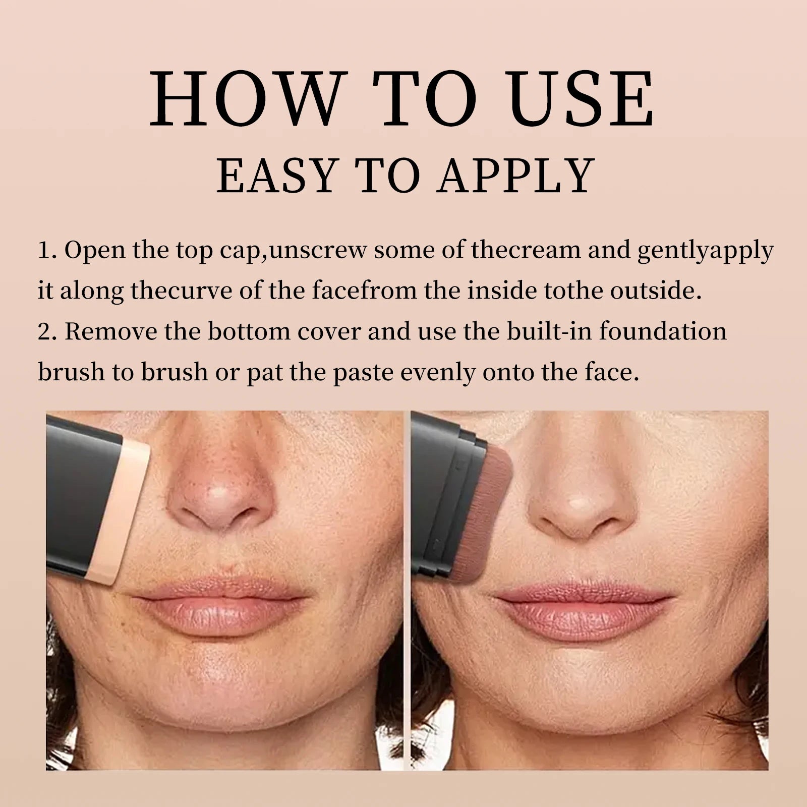 Dual Matte Concealer Foundation Stick