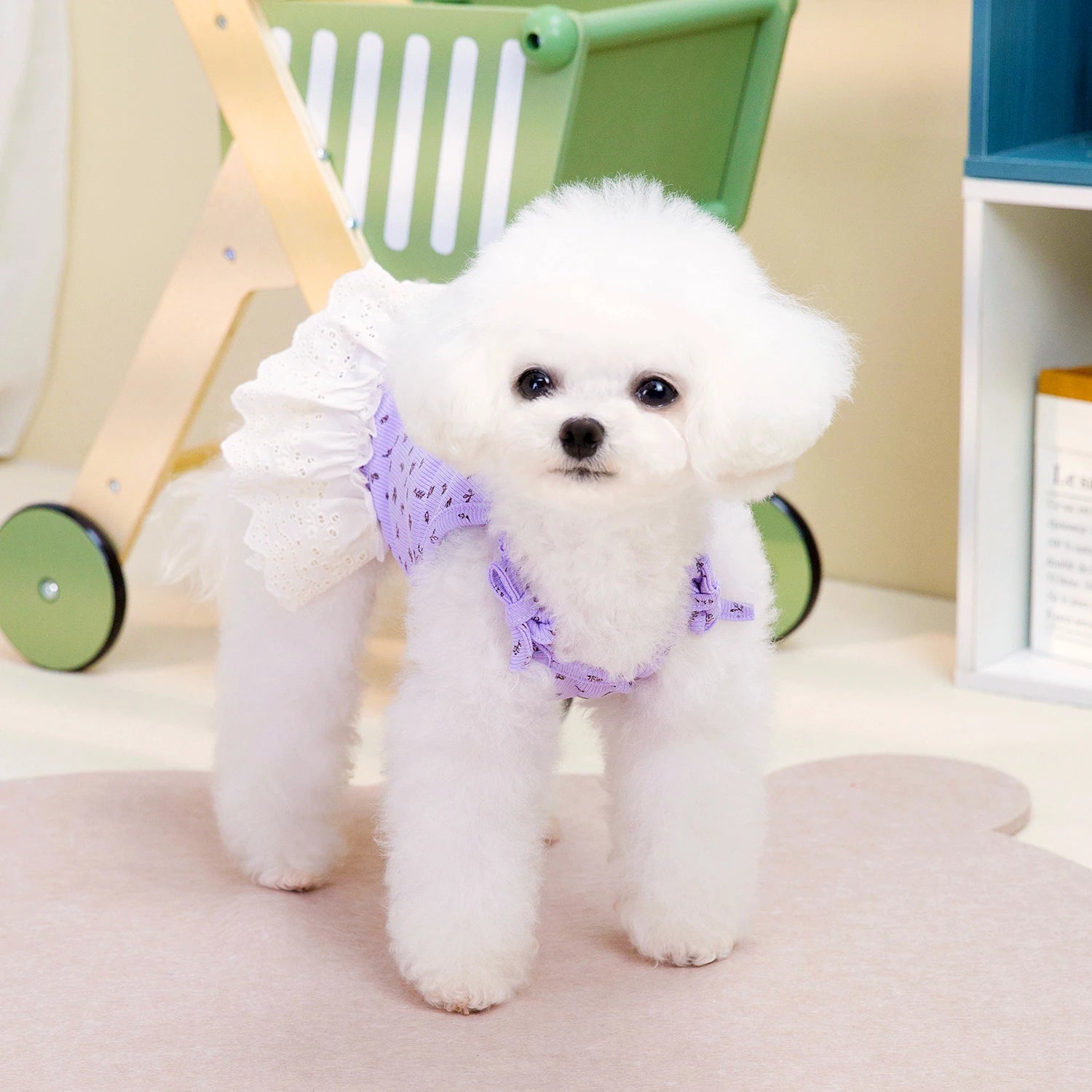 Floral Summer Dog Princess Skirt