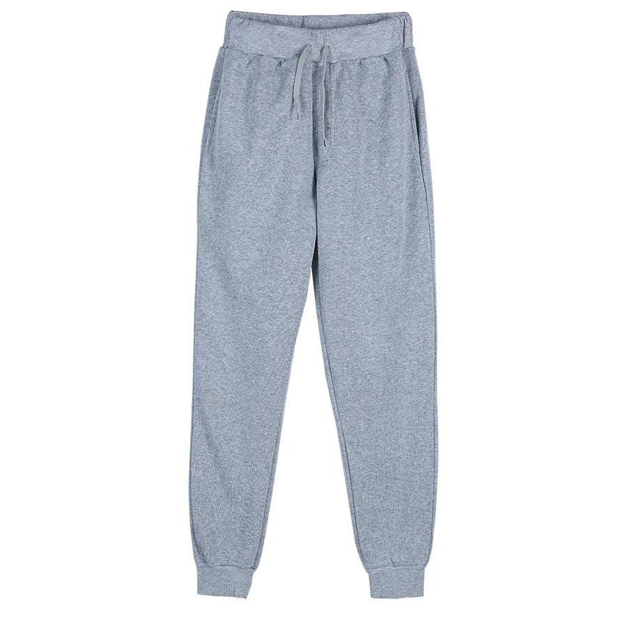 2026 New Men Jogger Sweatpants Casual Loose Fit Sports Pants Elastic Waist Drawstring Running Workout Gym Streetwear Spring Fall