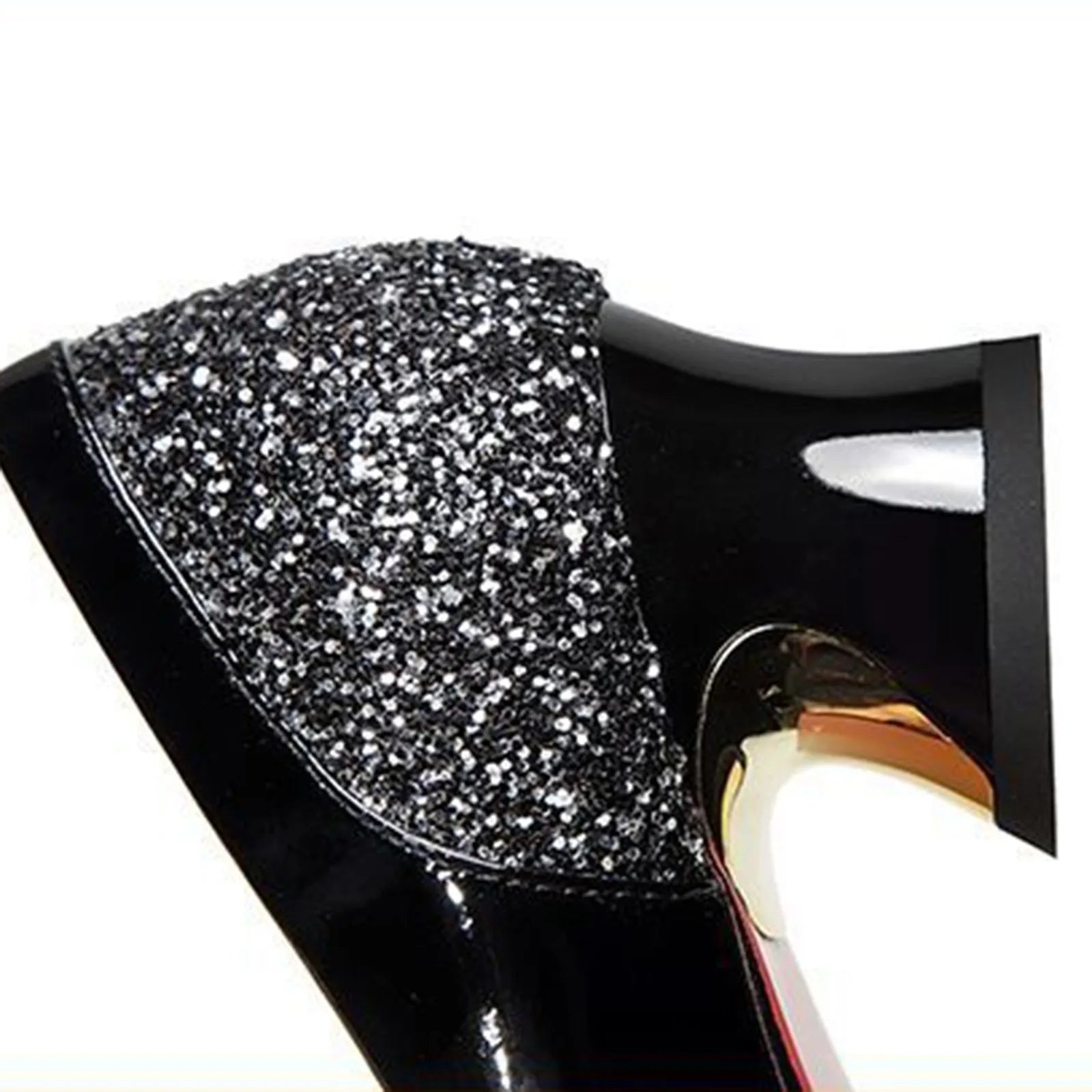 Fashion High Heels PUmps High Quality Women Elegant Sexy Medium Heels Pointed Toe Shoes Comfort Casual Single Shoes