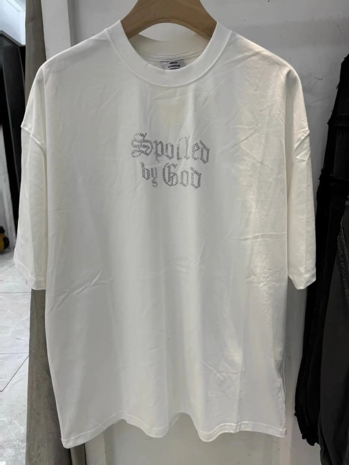 Oversized Heavy Cotton Print Tee
