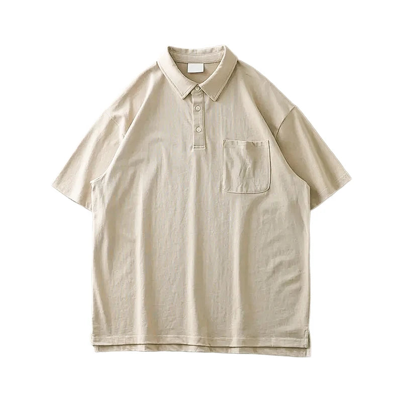 Heavyweight Cotton Pocket Summer Polo
