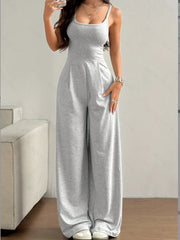 Halter Backless Slim Fit Jumpsuit