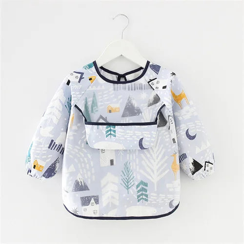 Waterproof Long Sleeve Baby Bib