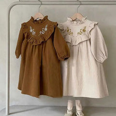 Mother Daughter Floral Long Sleeve Dress