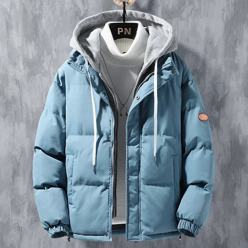 Warm Hooded Parka Jacket