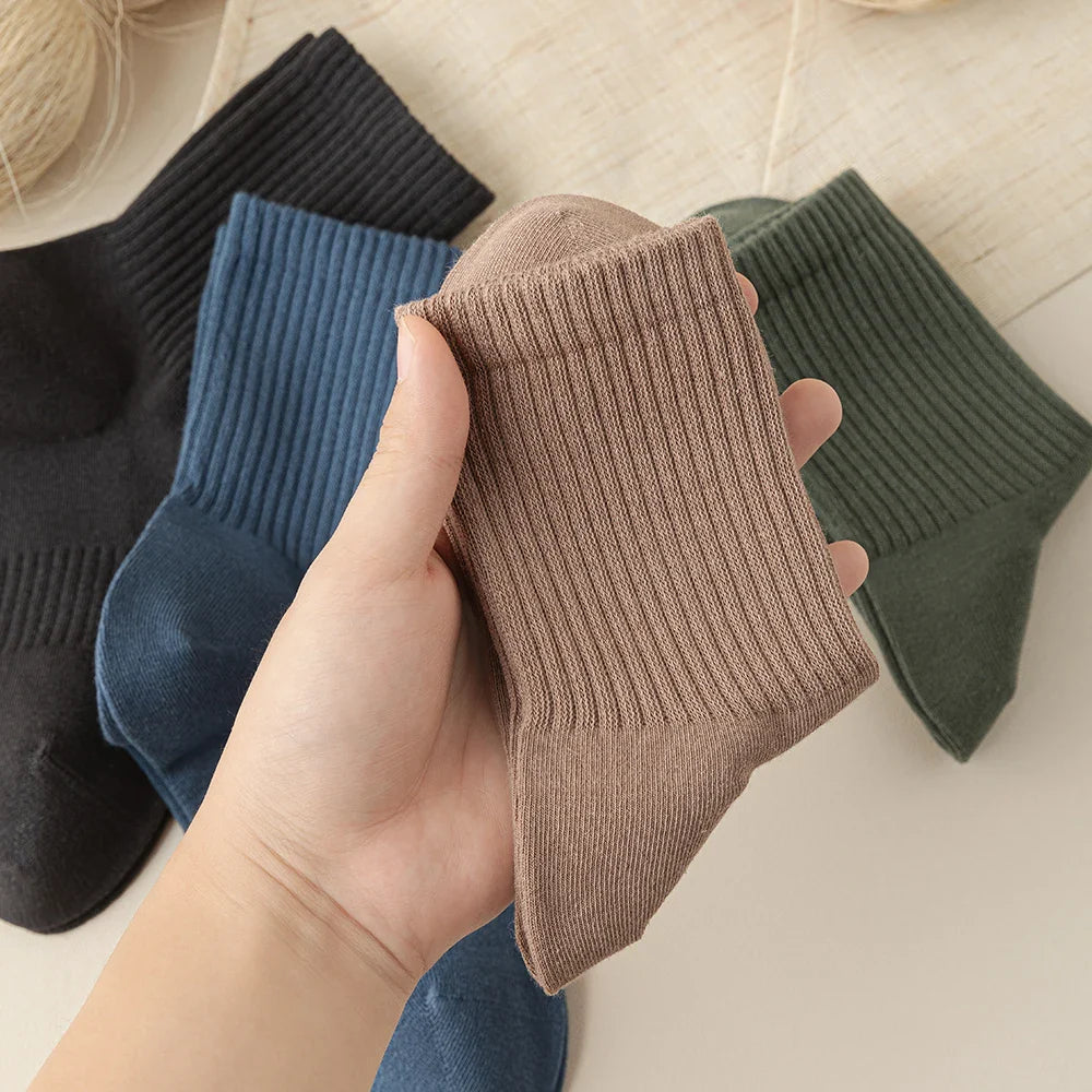 Natural Ramie Cotton Casual Socks