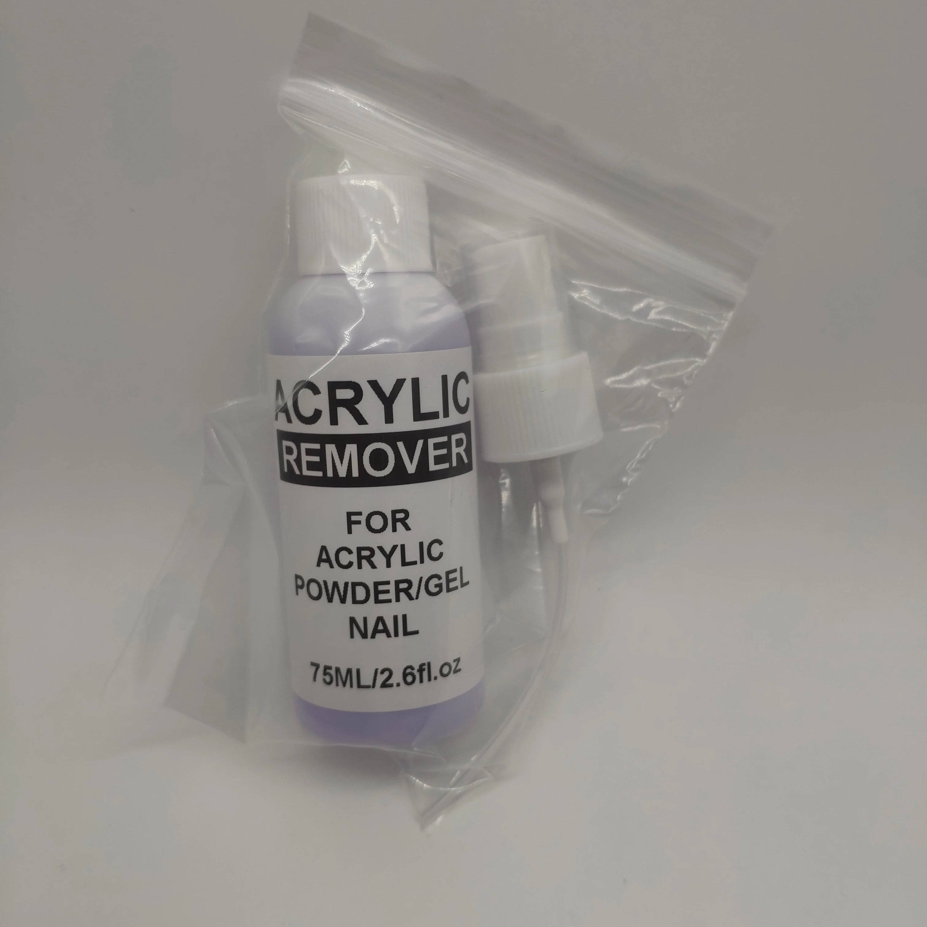 75ml Professional Acrylic Remover Liquid Nail Polish Remover Gel Remover