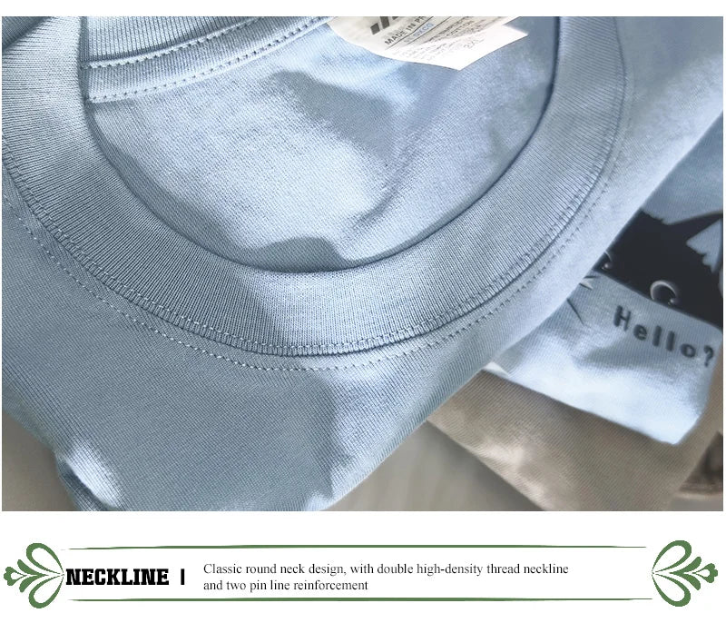 Pure Cotton Cat Graphic Tee