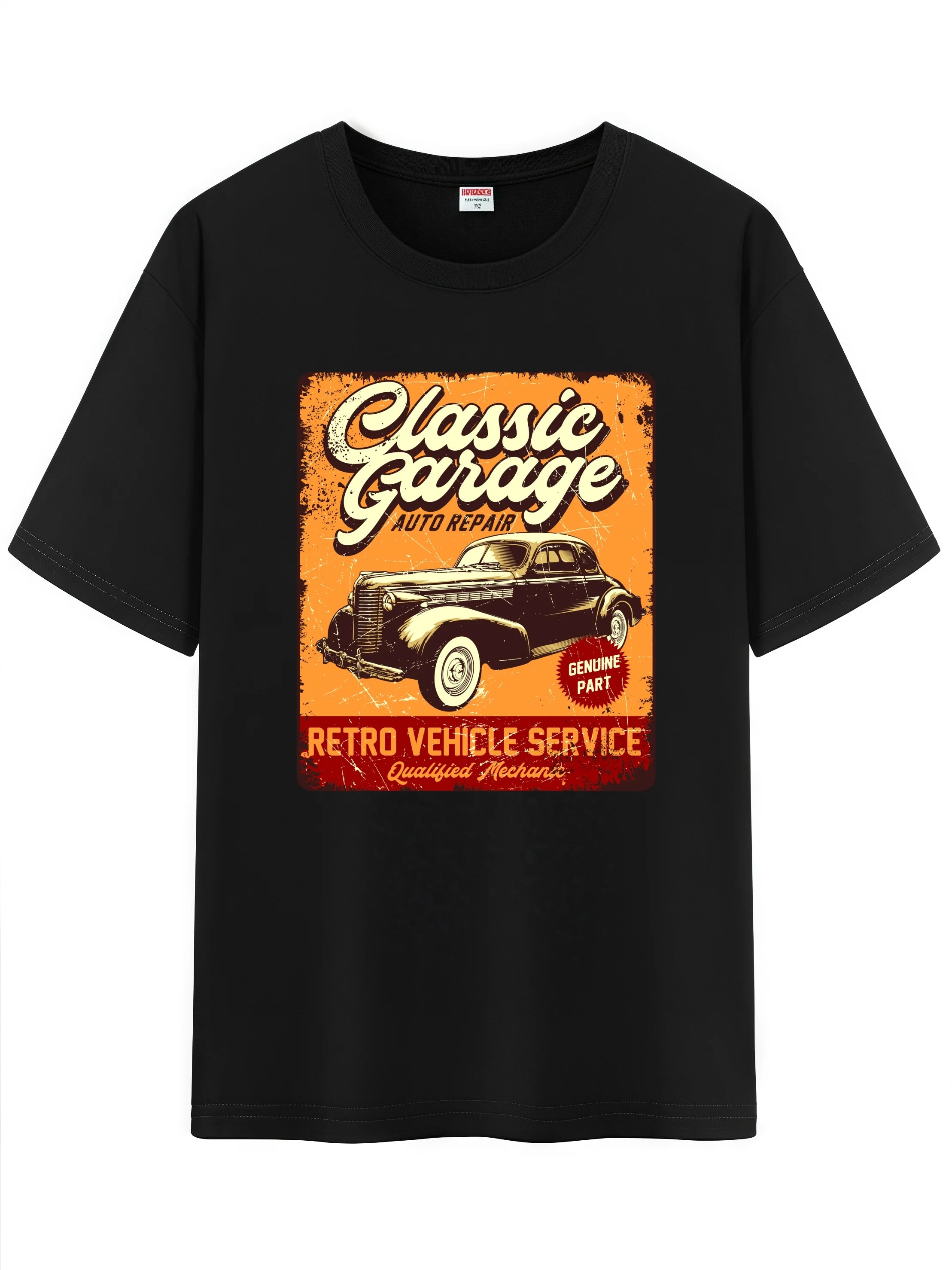 Vintage Cartoon Graphic Crew Tee