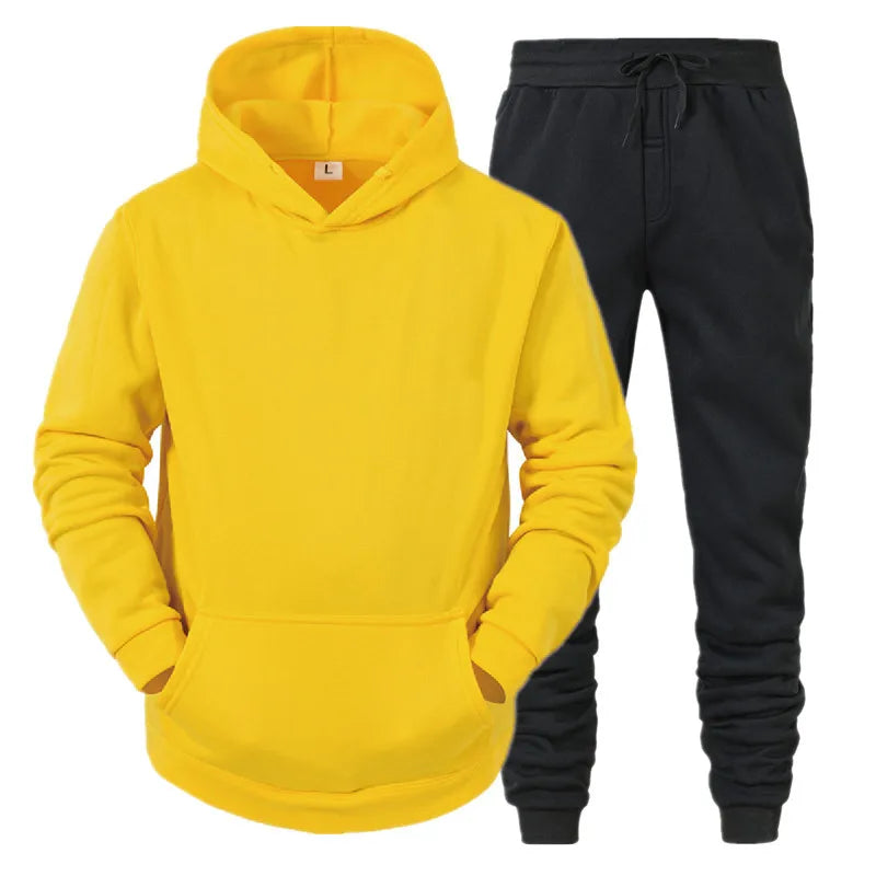Urban Fleece Sportswear Tracksuit Set