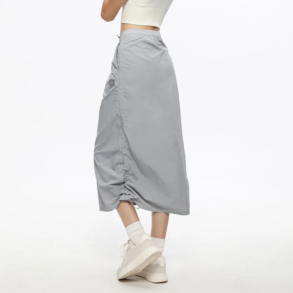 OhSunny Anti-UV Cargo Long Skirt with Adjustable Hem
