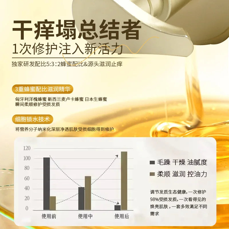 Honey Nourish Hair Shampoo Conditioner