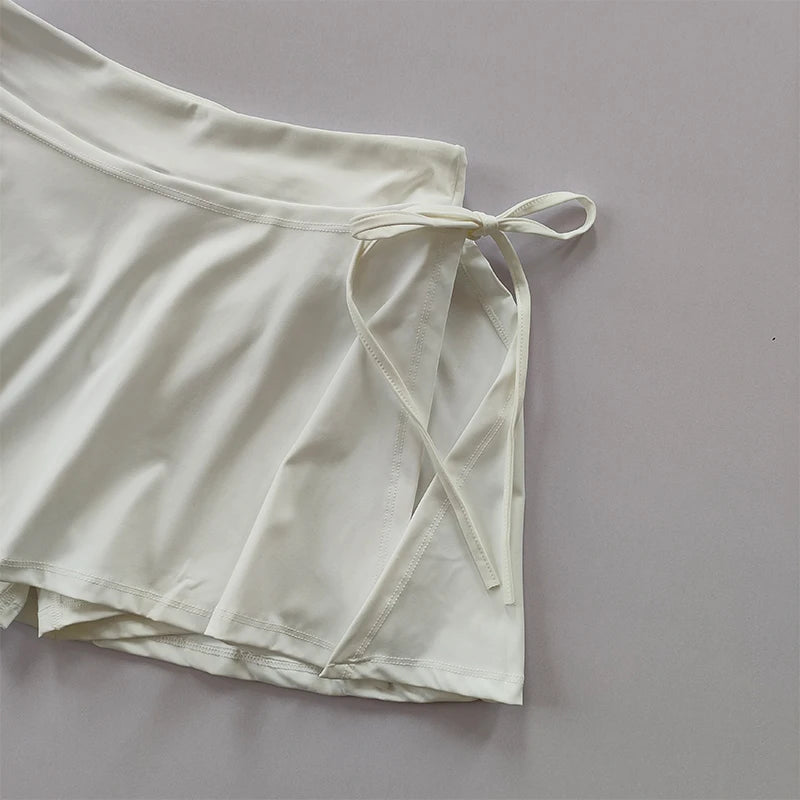 Sport Yoga Tennis Skirt Shorts