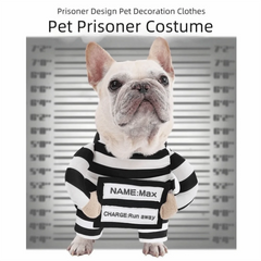 Pet Outfit Adjustable Pet Funny Costume Breathable Comfortable Halloween Dog Clothes Polyester Dog Party Dressed Up Festival