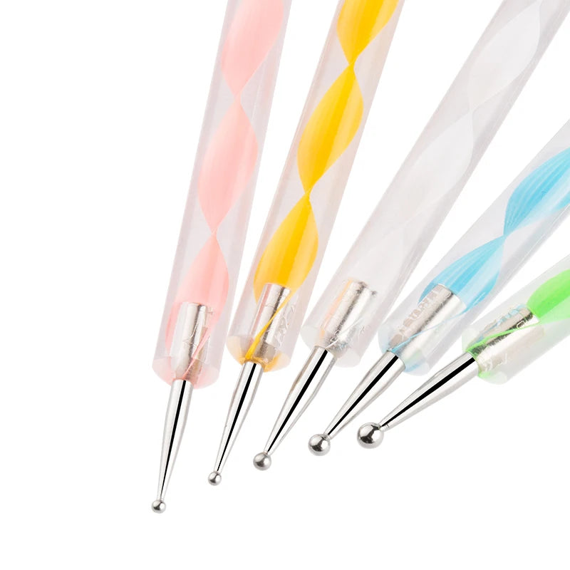 Nail Art Brushes Nail Art Tool Set Nail Dotting Tools Nail Dust Brush Striping Long Lines Nail Drawing Pen Nail Design