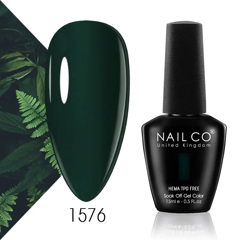 NAILCO 15ml Nail Gel Polish Semi Permanent UV Varnish Nails Art Gel Vernis Manicure TOP BASE Nails Products Supplies Equipment