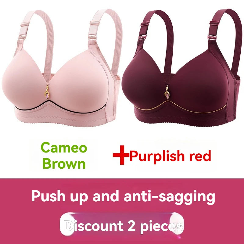 Teenage Girls Sports Bras Without Underwire  Comfortable  Breathable  With Non-magnetic Thin Cups  Suitable For All Seasons