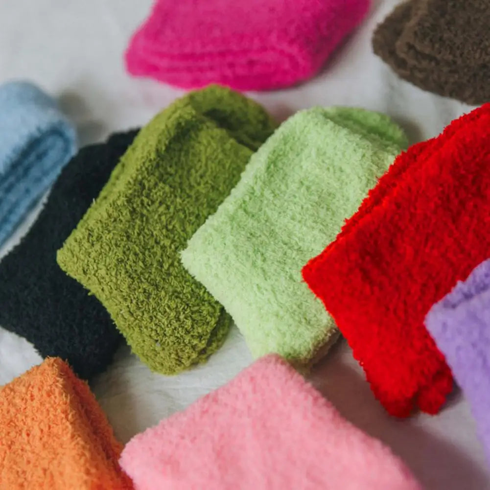 Plush Cozy Winter Cotton Socks