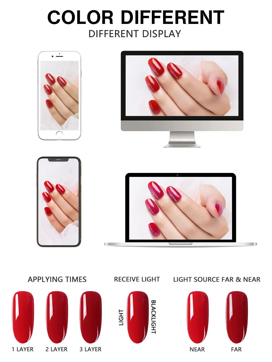 NAILCO 15ml Nail Gel Polish Semi Permanent UV Varnish Nails Art Gel Vernis Manicure TOP BASE Nails Products Supplies Equipment