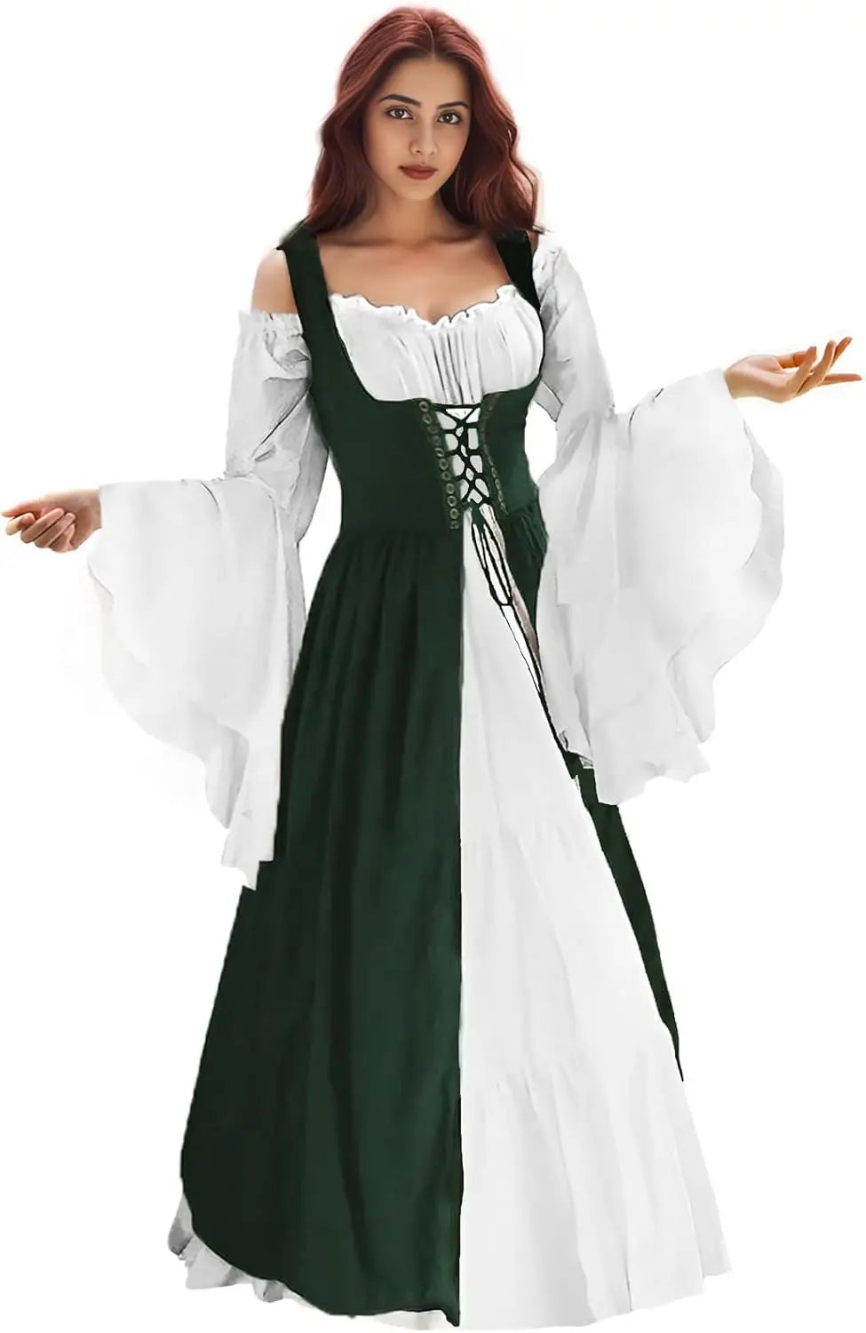 Medieval Renaissance Goddess Costume Dress