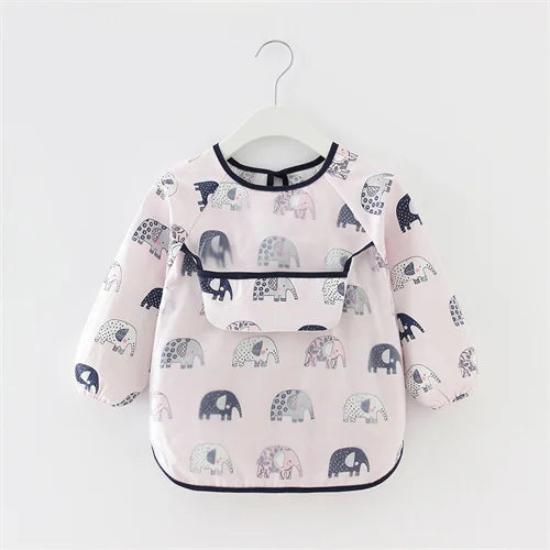Waterproof Long Sleeve Baby Bib
