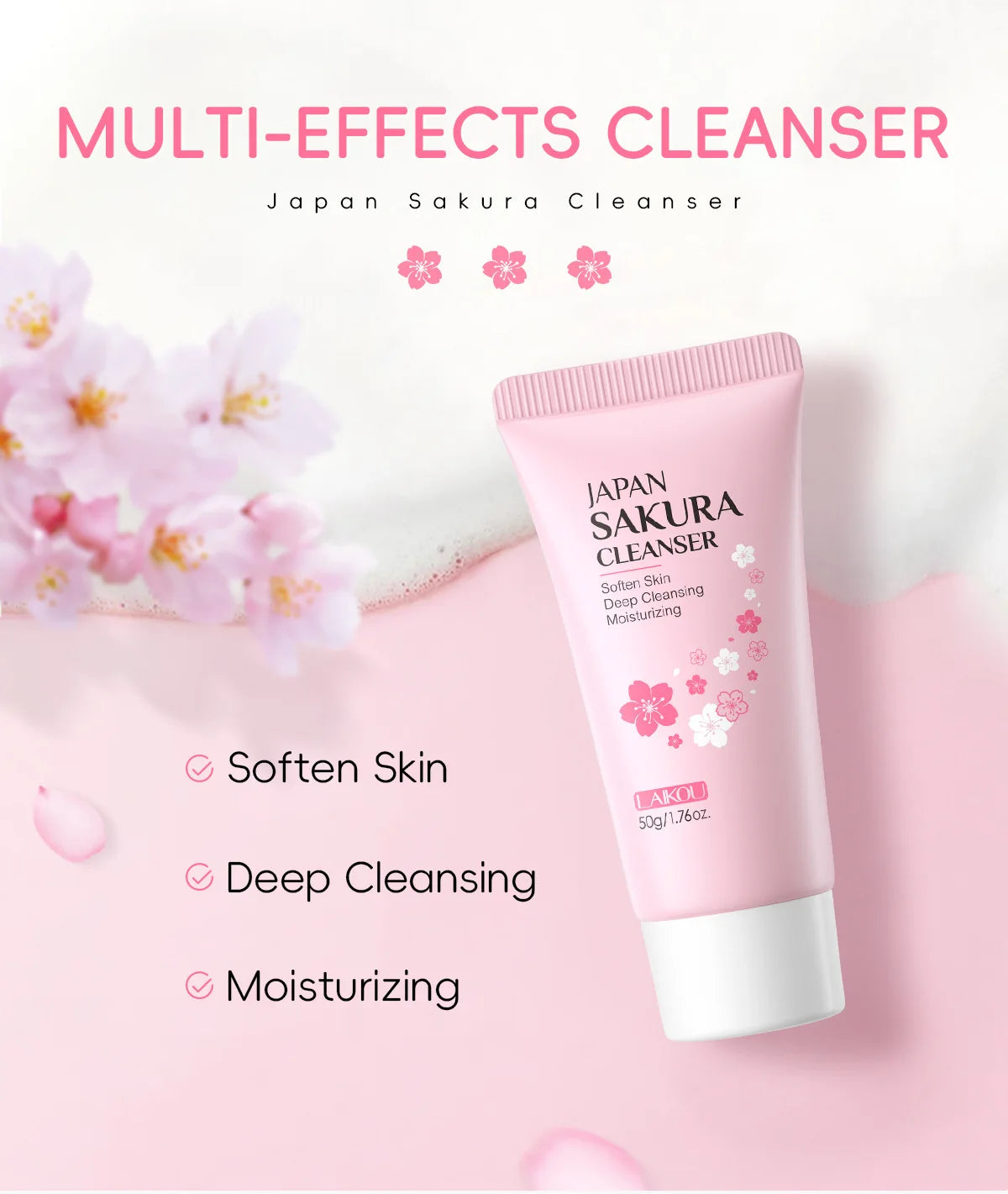 Sakura Gentle Deep Cleanser
