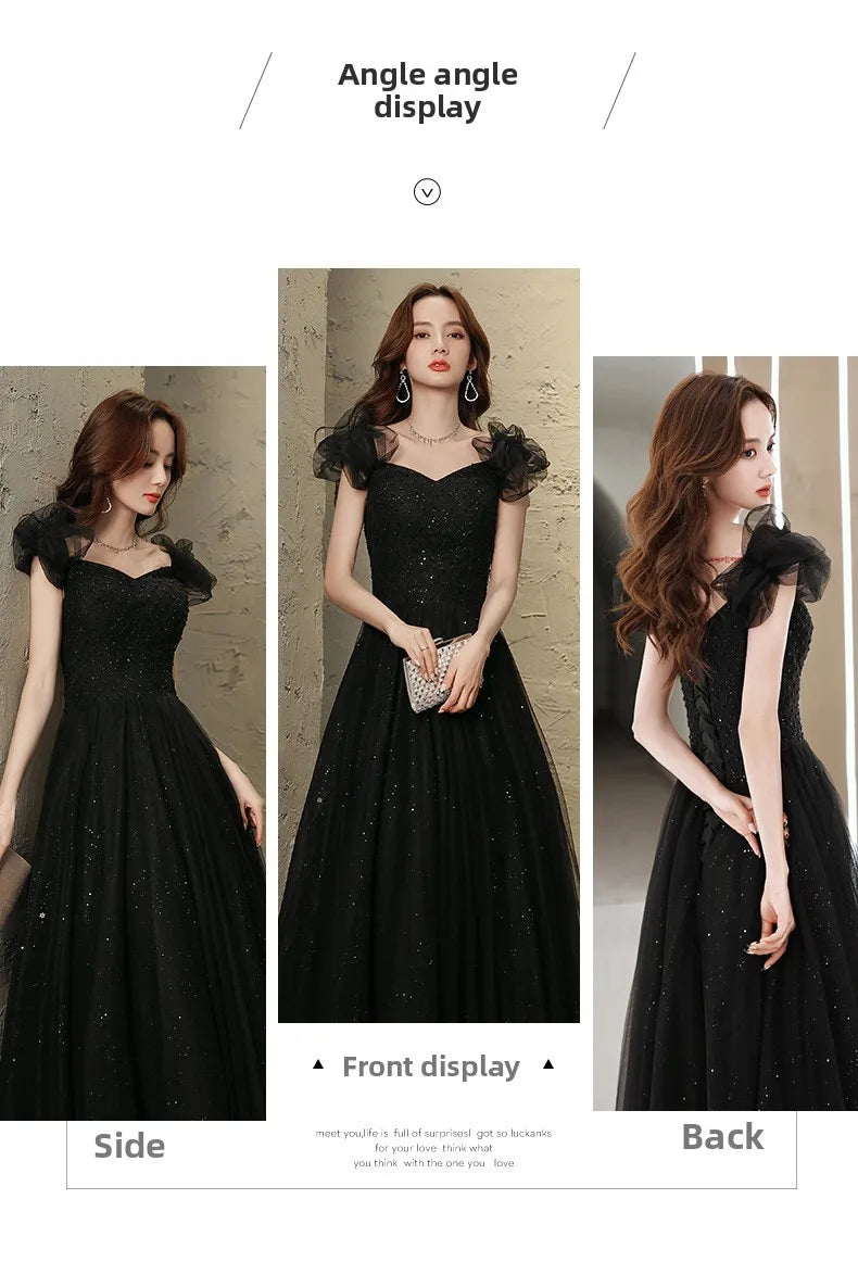 Elegant Backless Evening Prom Dress
