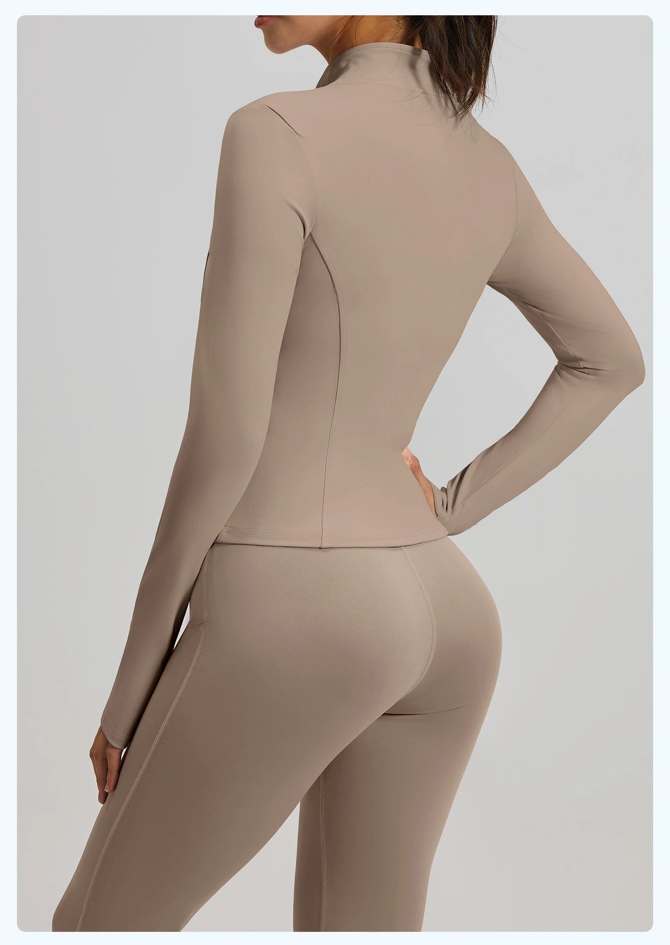 2PCS yoga suit, exercise set, gym set, women's exercise set, running exercise suit, long sleeved exercise suit, yoga suit