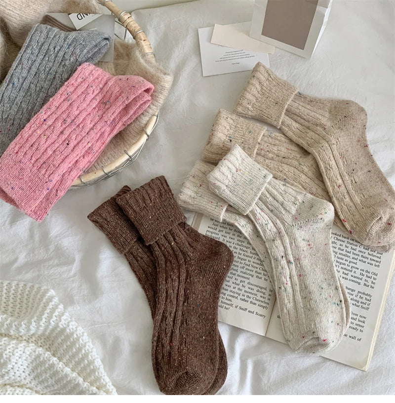 Japanese Wool Casual Socks