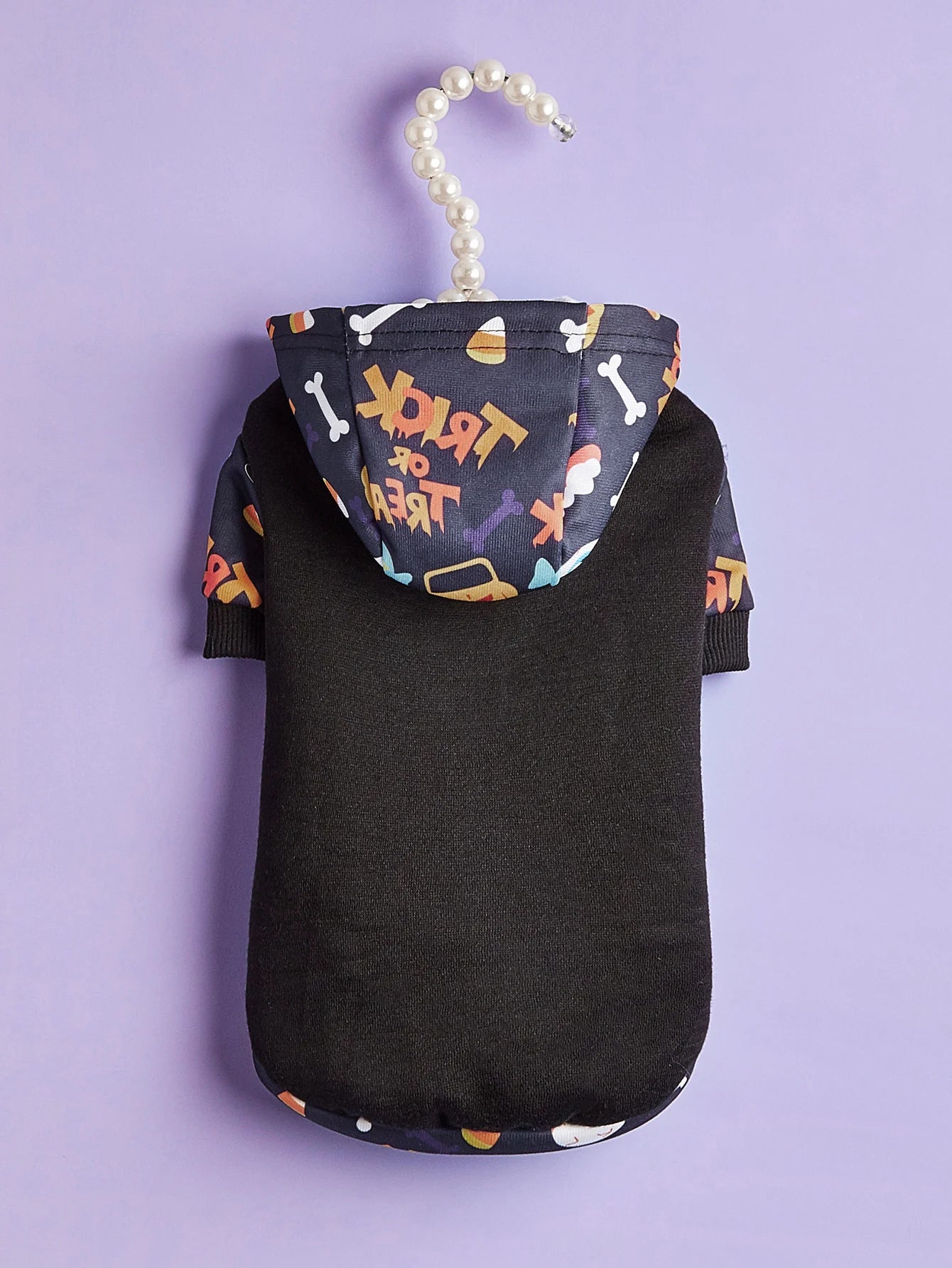 Halloween Print Pet Hoodie Sweatshirt