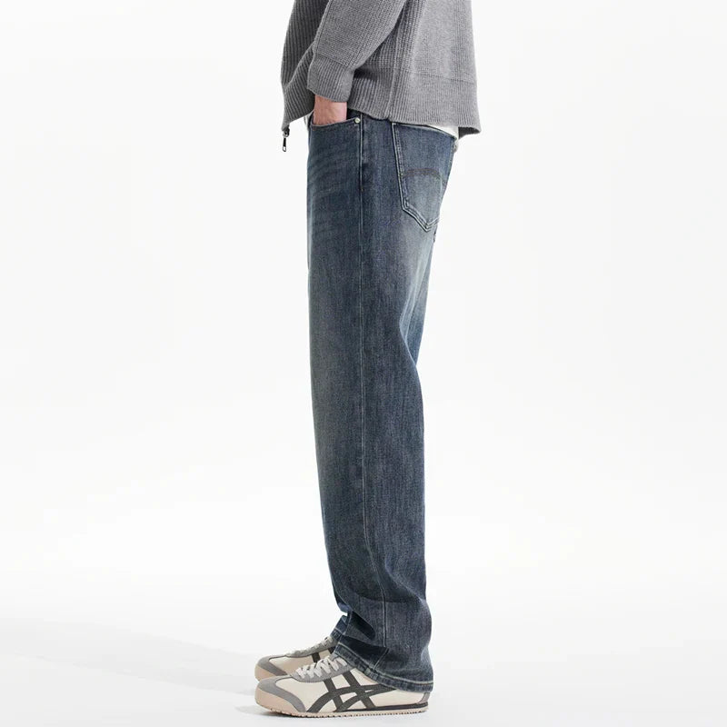 Fashion Casual Straight Jeans Autumn
