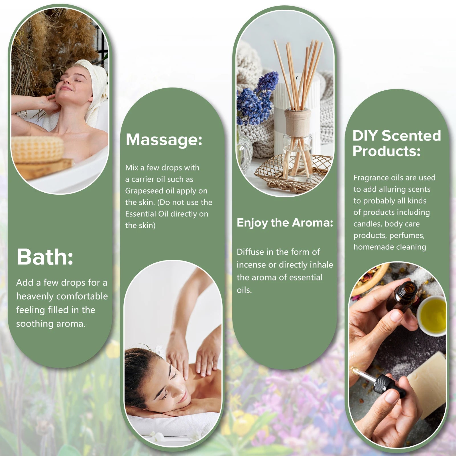 Pure Botanical Aromatherapy Essential Oil