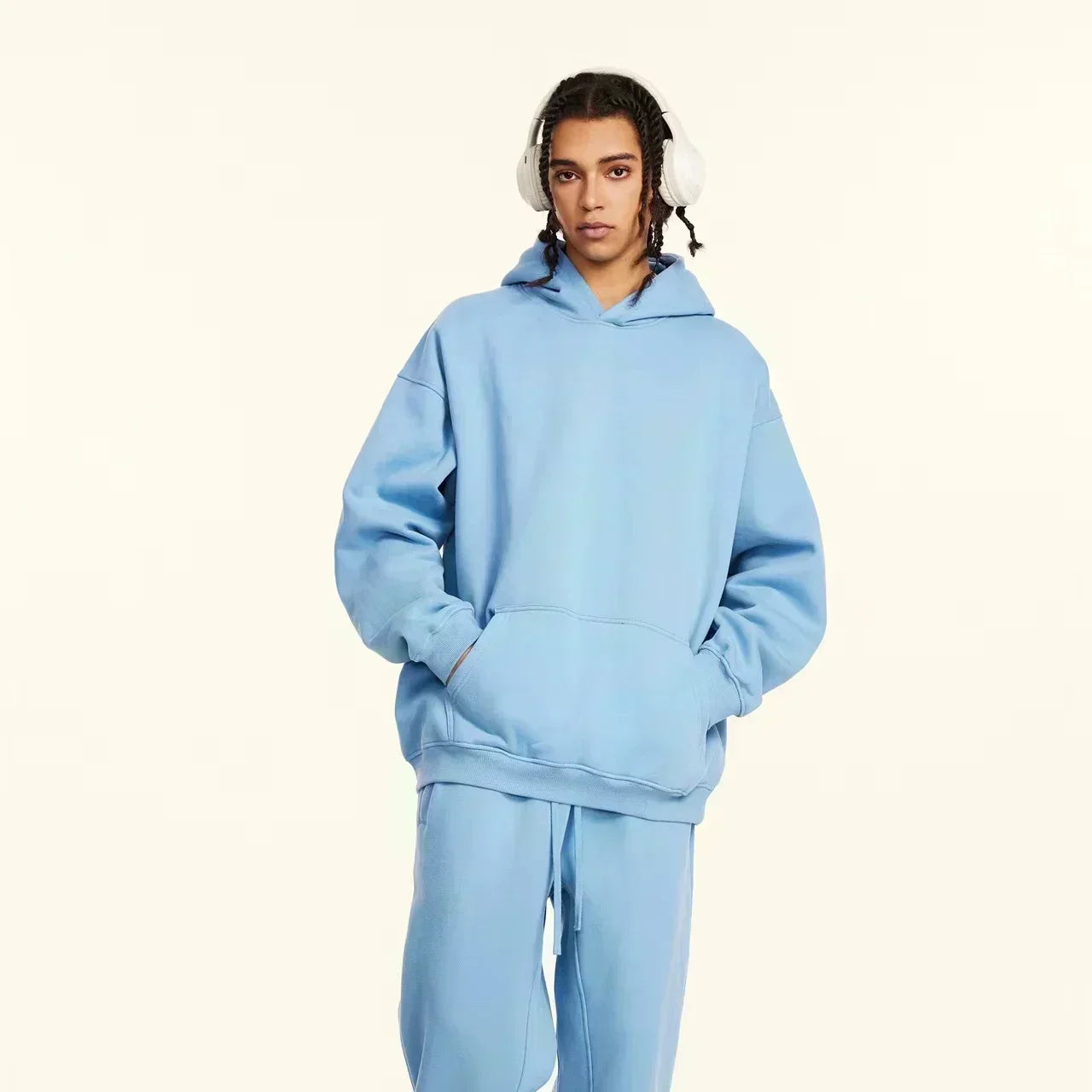 2026 Men's Fashion Trend Hoodie Loose Casual Hip-Hop Street Style Printed Hoodie Men's Sportswear