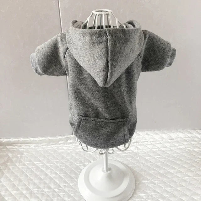 Cozy Pocket Dog Hoodie Coat
