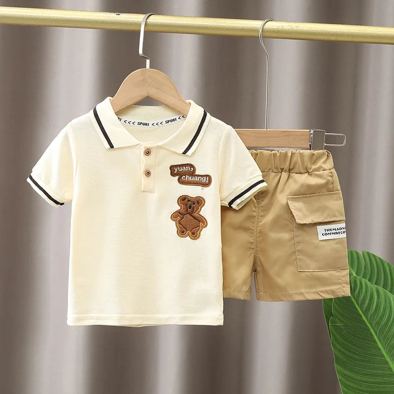 Playful Summer Baby Boy Set