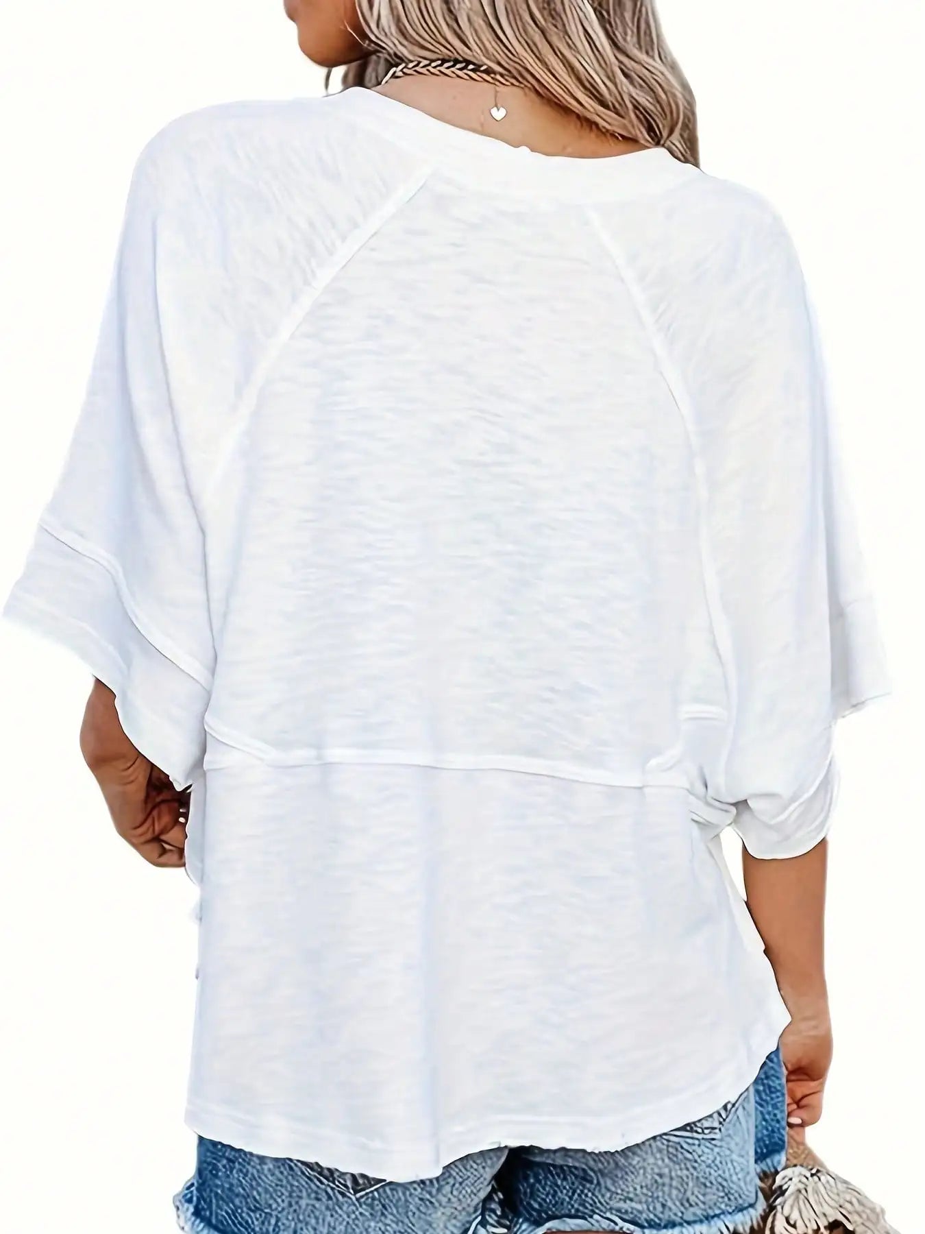 Batwing Crewneck Summer Tee