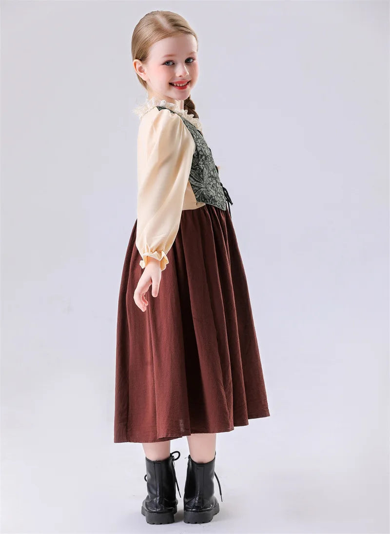 Medieval Bavarian Kids Costume Set