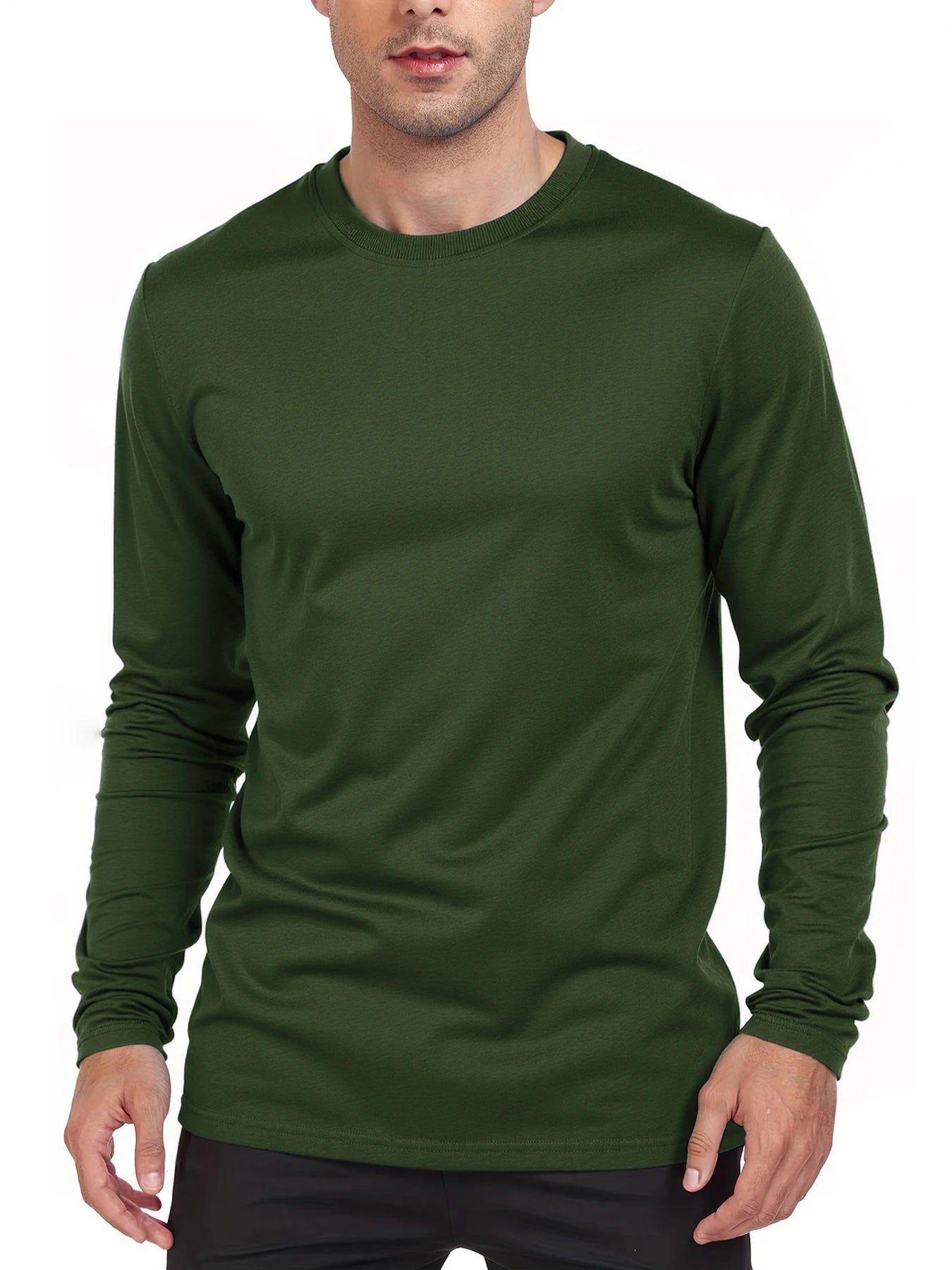 Classic Long Sleeve Men Tee