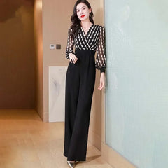 TITLE: Striking Wide Leg Style Jumpsuit