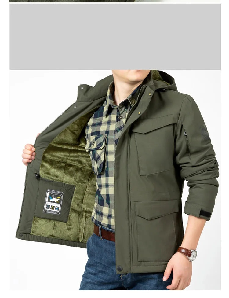 Waterproof Hooded Tactical Field Jacket