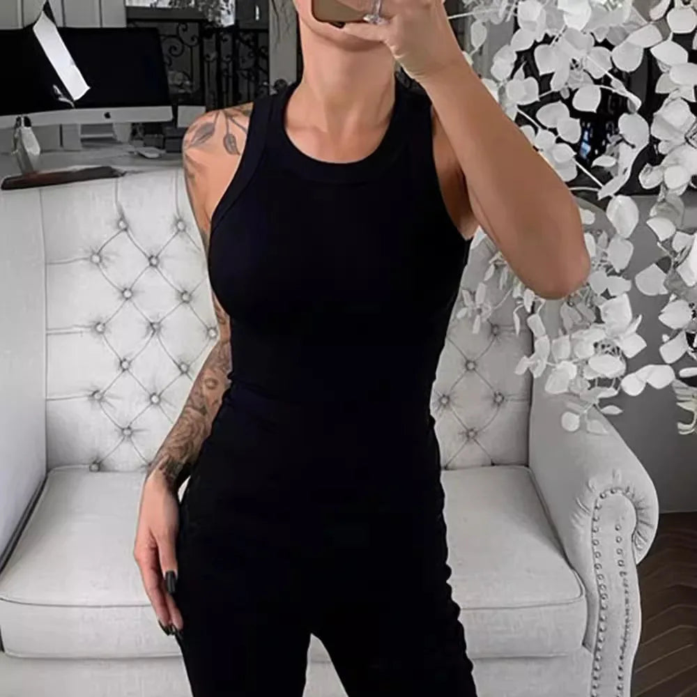 Women Summer Tank Tops Ladies Casual Sleeveless Slim Vest Tops