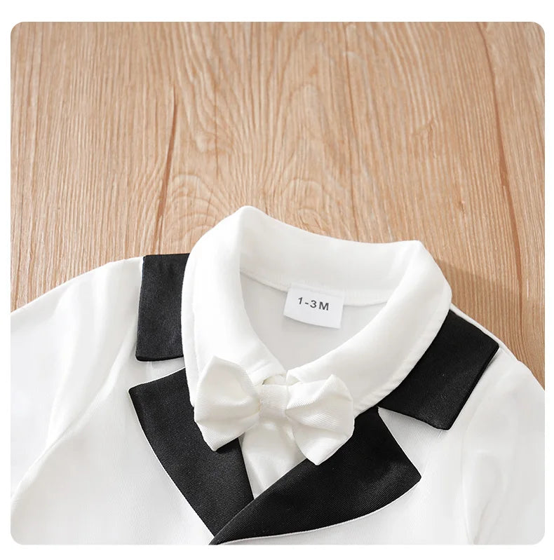 Baby Gentleman Long Sleeve Jumpsuit