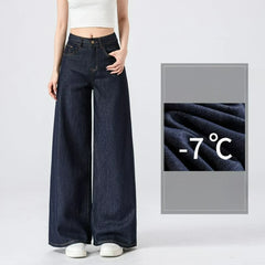 Women's Lightweight Wide Leg Straight-Leg Jeans Stylish and Comfortable Denim Pants for Effortless Fashion Summer Thin Trousers