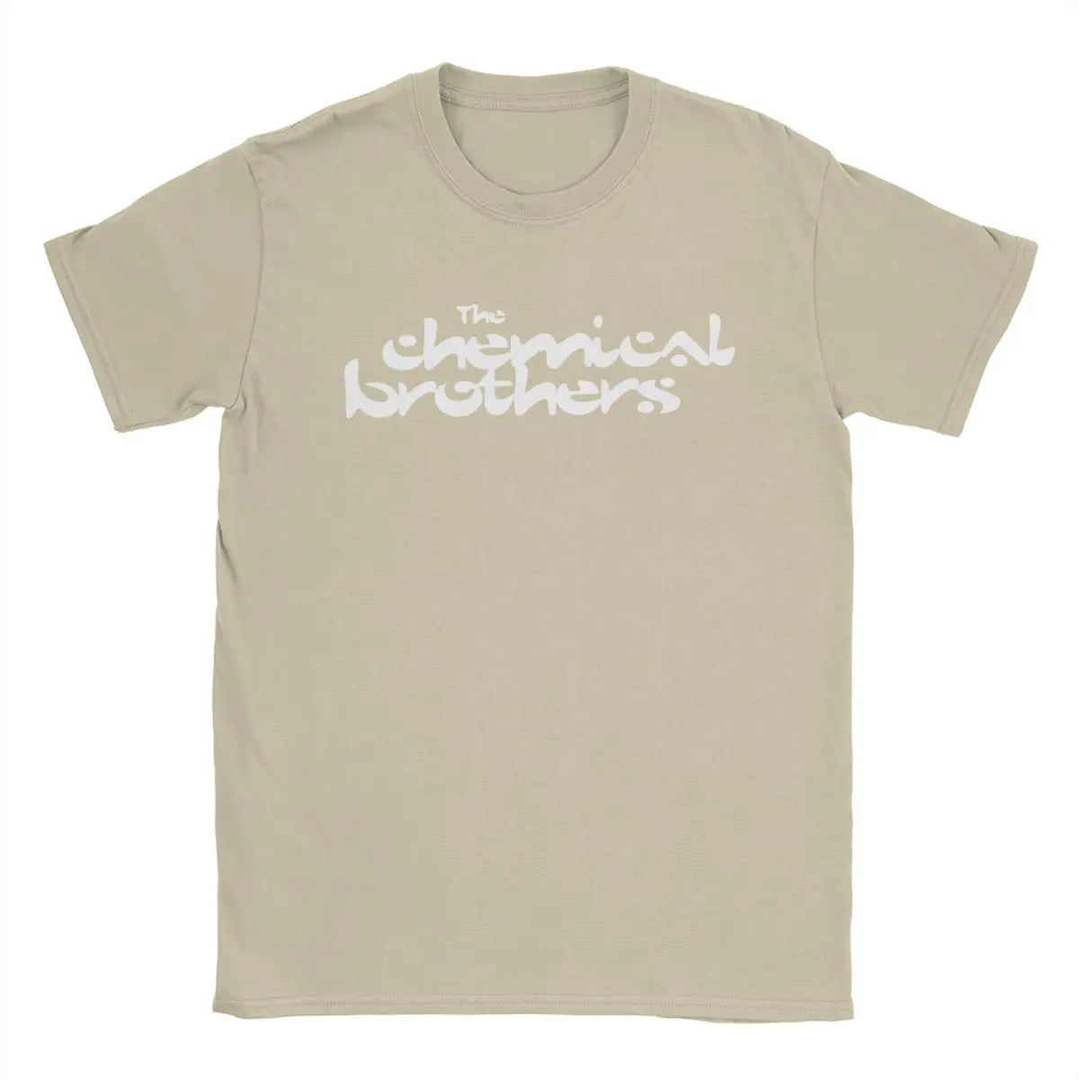 Men's The Chemical Brothers T Shirts Pure Cotton Tops Funny Short Sleeve Round Neck Tee Shirt Graphic T-Shirts
